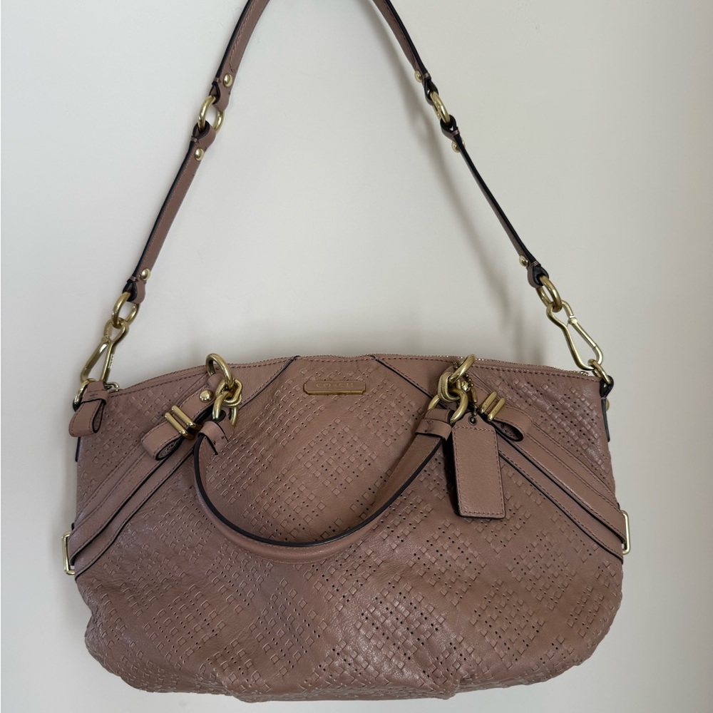 Coach Madison Woven Handbag